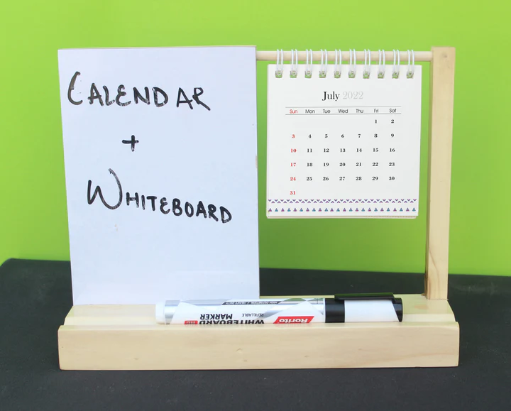 Desk Calendar with Whiteboard - Image 2